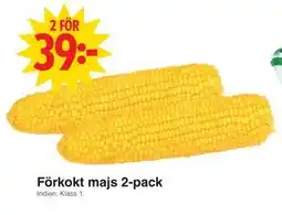 Matöppet Förkokt majs 2-pack erbjuda