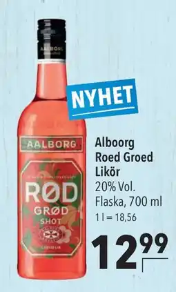 Citti Alboorg Roed Groed Likör, EUR 12.99 erbjuda