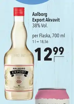 Citti Aalborg Export Akvavit, EUR 12.99 erbjuda