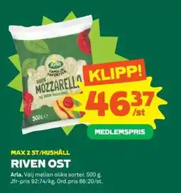 Coop Riven Ost erbjuda