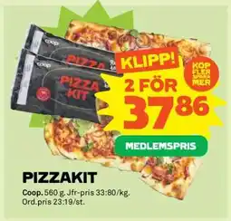 Coop Pizzakit erbjuda