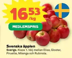 Coop Svenska Äpplen erbjuda
