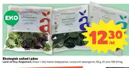 Coop Ekologisk Sallad i Påse erbjuda