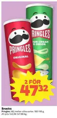 Coop Pringles erbjuda