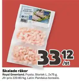 Coop Skalade Räkor erbjuda