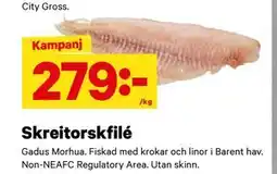 City Gross Skreitorskfilé erbjuda