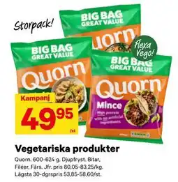 City Gross Vegetariska produkter erbjuda