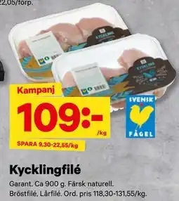 City Gross Kycklingfilé erbjuda