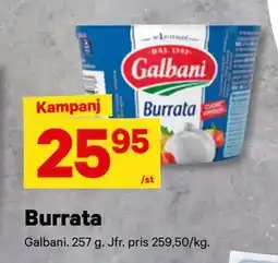 City Gross Burrata erbjuda