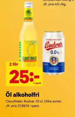 City Gross Öl alkoholfri erbjuda