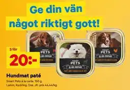 City Gross Hundmat paté erbjuda