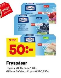 City Gross Fryspåsar erbjuda