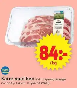 ICA Supermarket ICA Karré med ben erbjuda