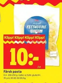ICA Kvantum ICA Färsk pasta erbjuda