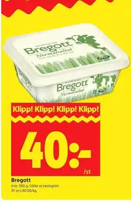 ICA Kvantum Arla Bregott erbjuda