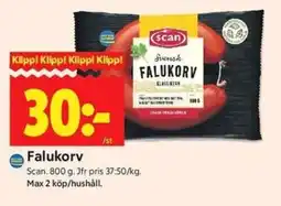 ICA Kvantum Scan Falukorv erbjuda