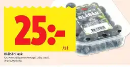 ICA Kvantum ICA Blåbär i ask erbjuda