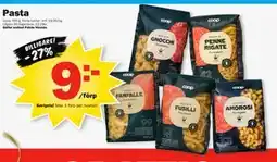 Pekås Pasta, Medlemspris erbjuda