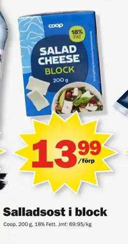 Pekås Salladsost i block erbjuda