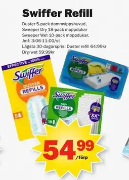 Pekås Swiffer Refill erbjuda