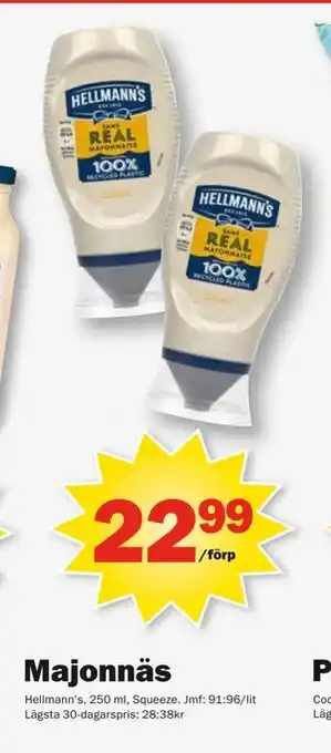 Pekås Majonnäs erbjuda