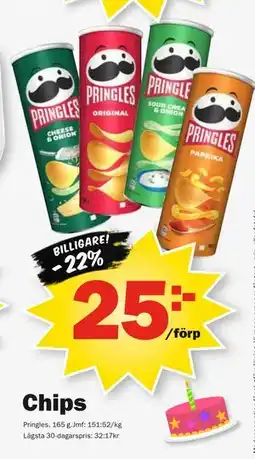 Pekås Chips erbjuda