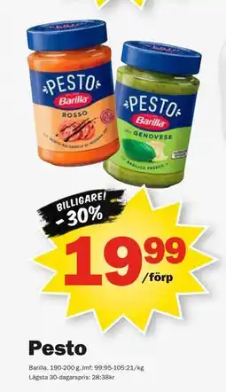Pekås Pesto erbjuda