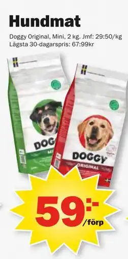 Pekås Hundmat erbjuda