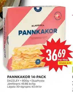 Willys PANNKAKOR 14-PACK erbjuda