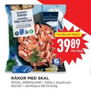 Willys RÄKOR MED SKAL erbjuda