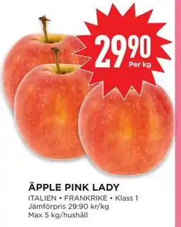 Willys ÄPPLE PINK LADY erbjuda