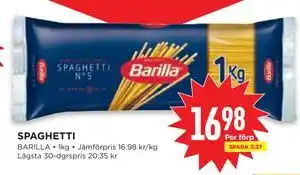 Willys SPAGHETTI erbjuda