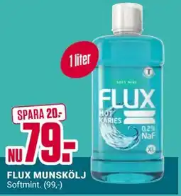 ÖoB FLUX MUNSKÖLJ erbjuda