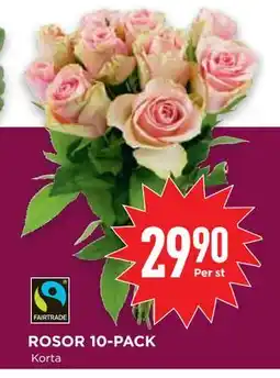 Willys ROSOR 10-PACK erbjuda