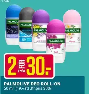 ÖoB PALMOLIVE DEO ROLL-ON erbjuda