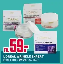 ÖoB L’ORÉAL WRINKLE EXPERT erbjuda