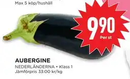 Willys AUBERGINE erbjuda