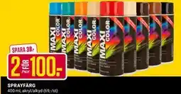 ÖoB SPRAYFÄRG erbjuda