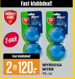 ÖoB MYRDOSA MYRR, Medlemspris erbjuda