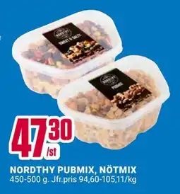 ÖoB NORDTHY PUBMIX, NÖTMIX erbjuda