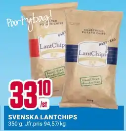 ÖoB SVENSKA LANTCHIPS erbjuda