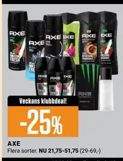 ÖoB AXE, Medlemspris erbjuda