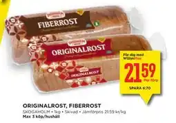 Willys Hemma ORIGINALROST, FIBERROST, Medlemspris erbjuda