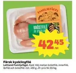 Coop Daglivs Färsk kycklingfilé erbjuda