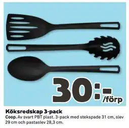 Coop Daglivs Köksredskap 3-pack erbjuda