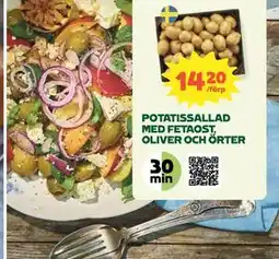 Coop Daglivs POTATISSALLAD MED FETAOST, OLIVER OCH ÖRTER erbjuda