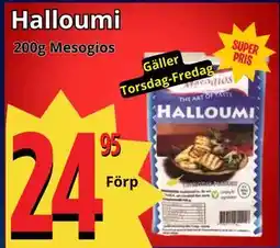 Supergrossen Halloumi erbjuda