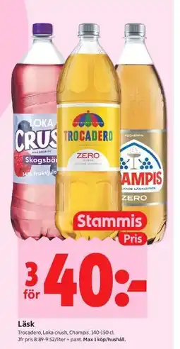 ICA Kvantum Läsk, Medlemspris erbjuda