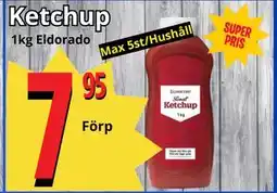 Supergrossen Ketchup erbjuda