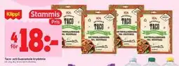 ICA Kvantum Taco- och Guacamole kryddmix, Medlemspris erbjuda